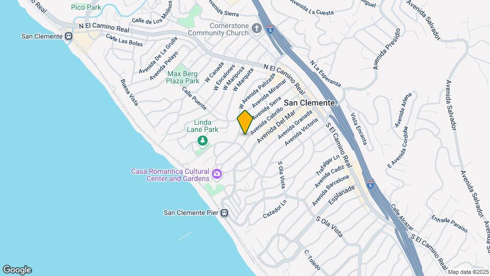242 Avenida Cabrillo Map and Location Details