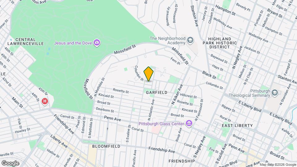 5214 Columbo St Map and Location Details