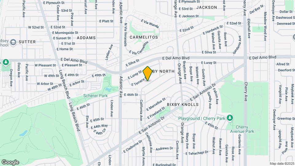 1039 E Ridgewood St Map and Location Details