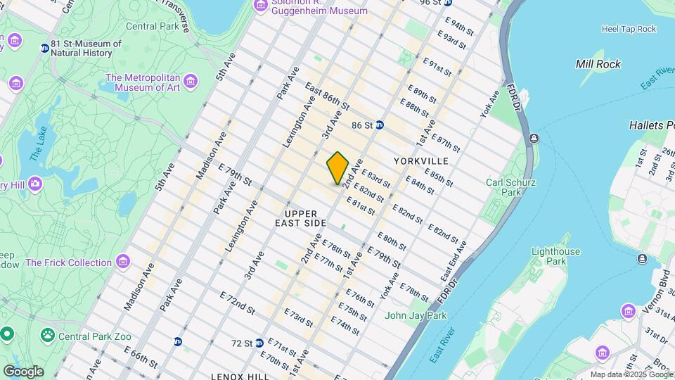 247 E 81st St Mapa y Detalles de la Ubicación