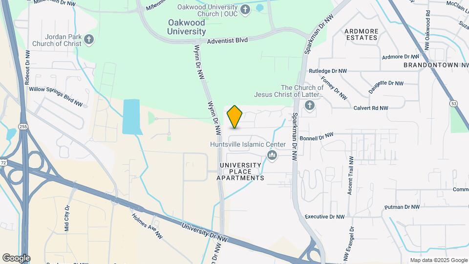4931 Cotton Row NW, Unit D Map and Location Details
