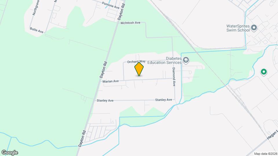 1257 Marian Ave Map and Location Details