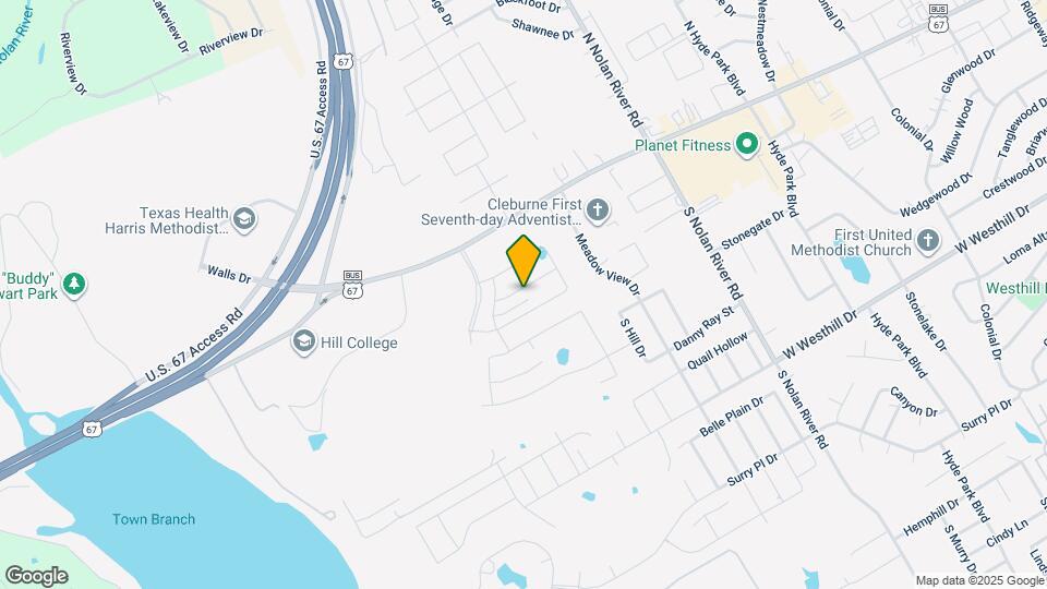 1923 Jackson St Map and Location Details