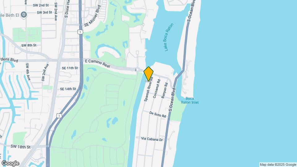 1035 Spanish River Rd Mapa y Detalles de la Ubicación