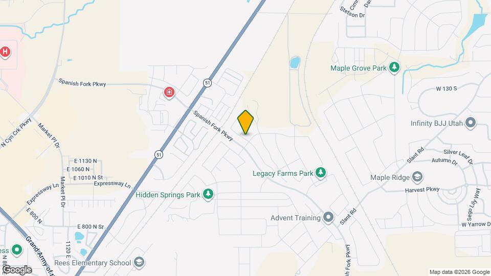 1233 Wagon Way Mapa y Detalles de la Ubicación