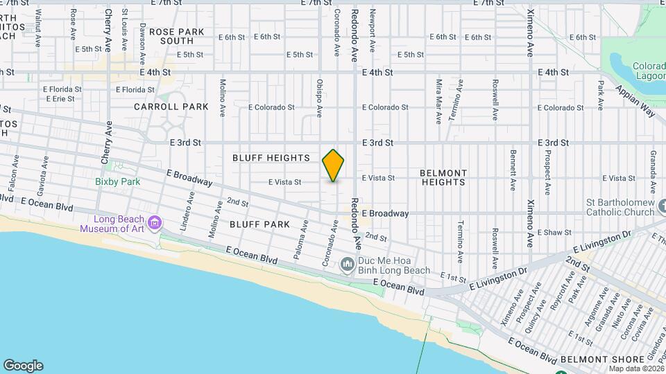 239 1/2 Coronado Avenue Map and Location Details
