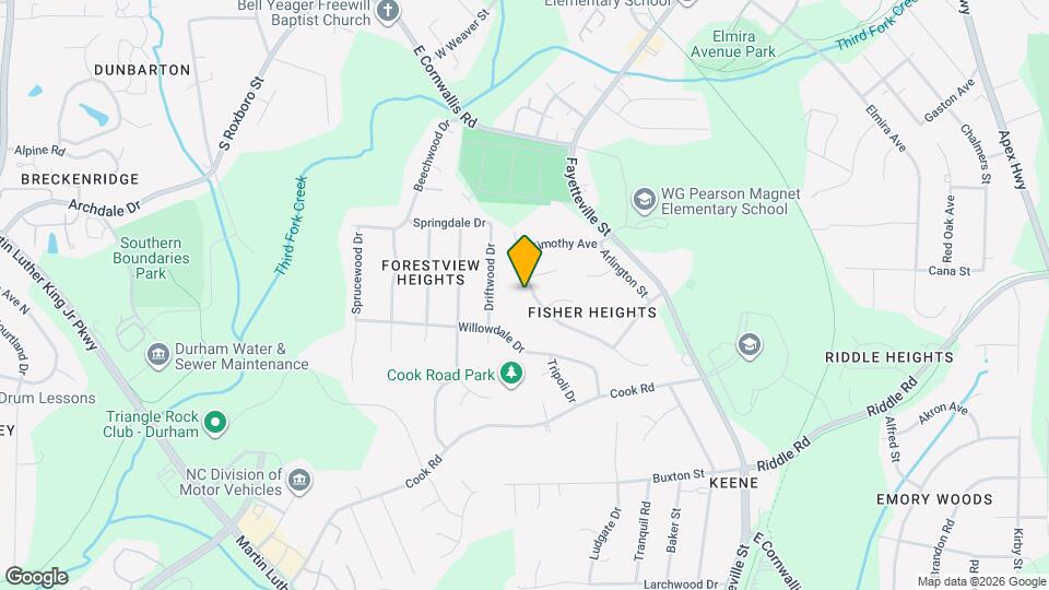 3516 4 Seasons Dr Map and Location Details