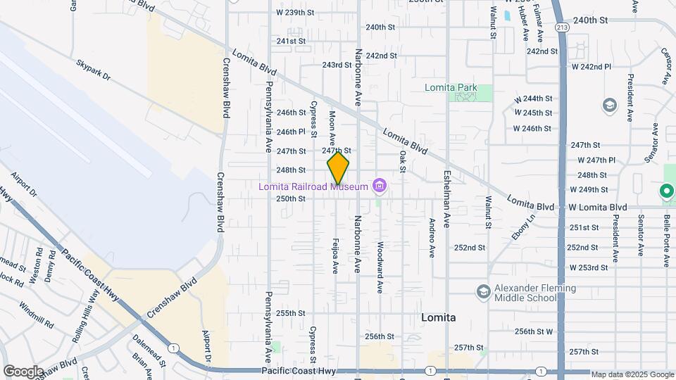 2235 1/2 250th St-Unit -2235 1/2 Map and Location Details