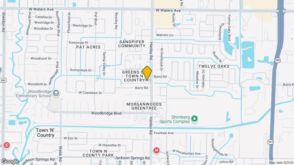 7513 Abonado Rd Map and Location Details