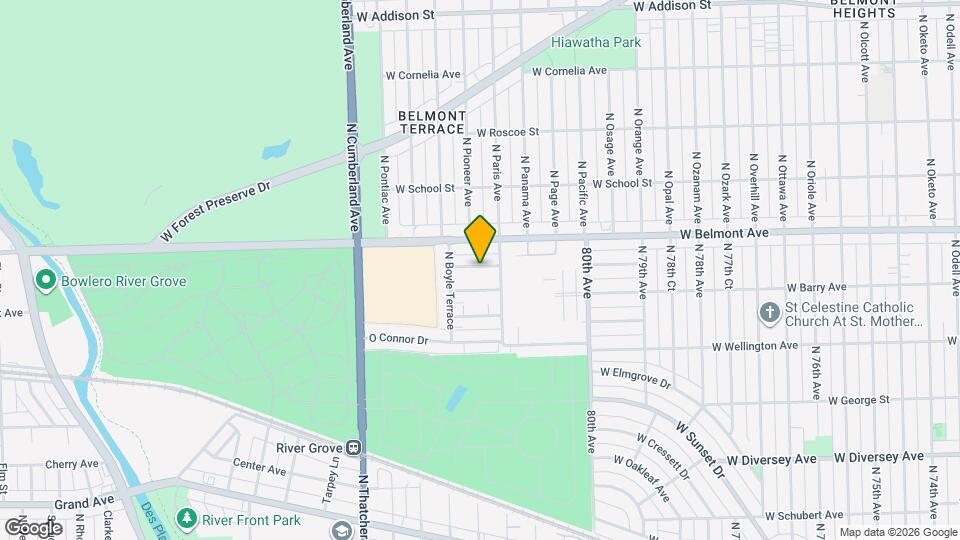 8157 Smith Ln, Unit A Mapa y Detalles de la Ubicación