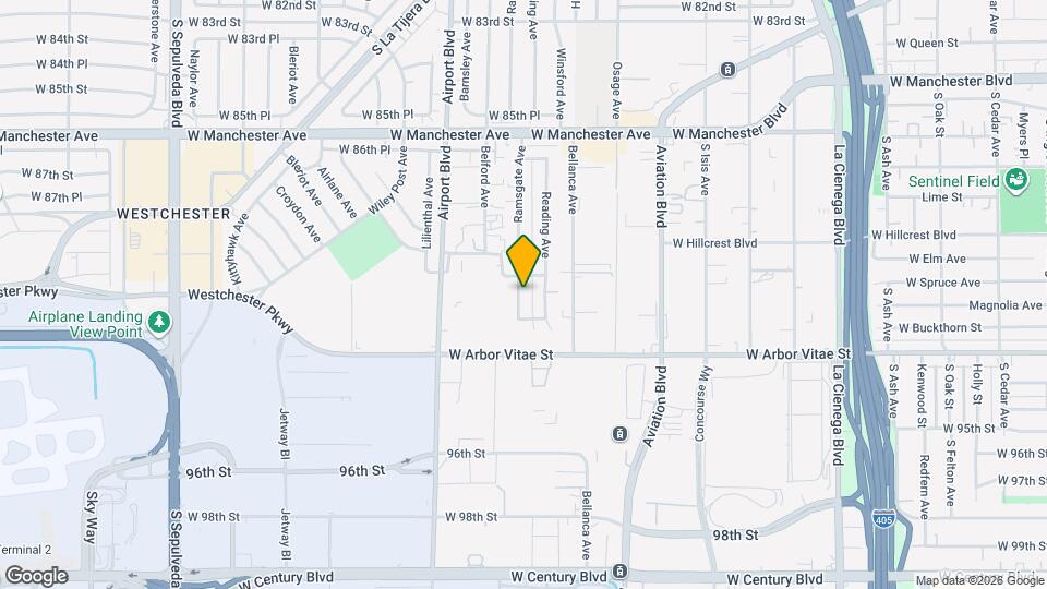 9018 Ramsgate Ave Map and Location Details