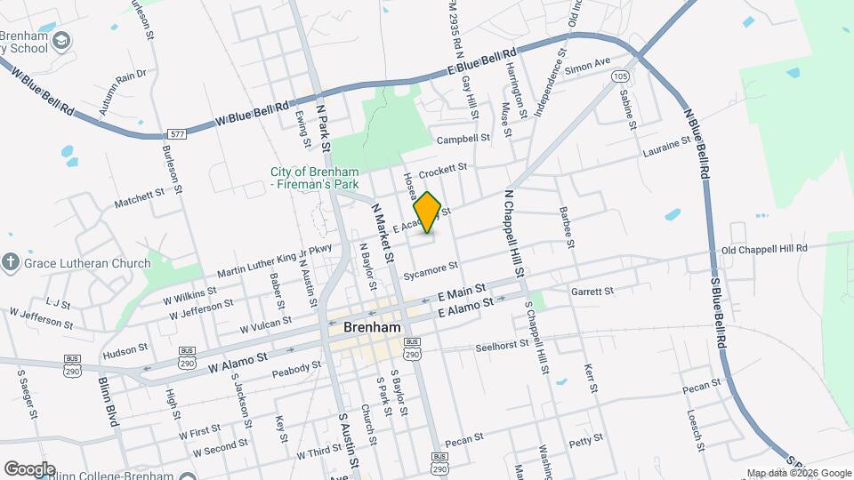 409 Botts St Map and Location Details