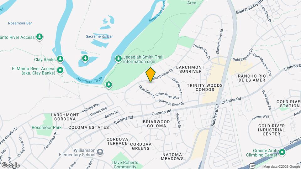 1784 Klamath River Dr Map and Location Details