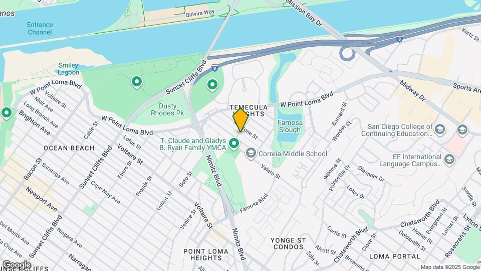 2615 Clovis St Map and Location Details