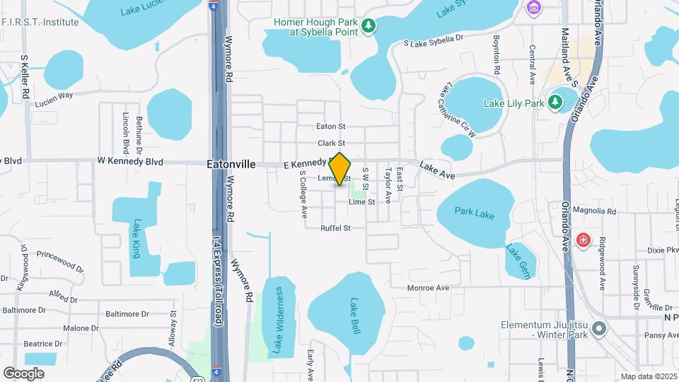 107 S Calhoun Ave Map and Location Details