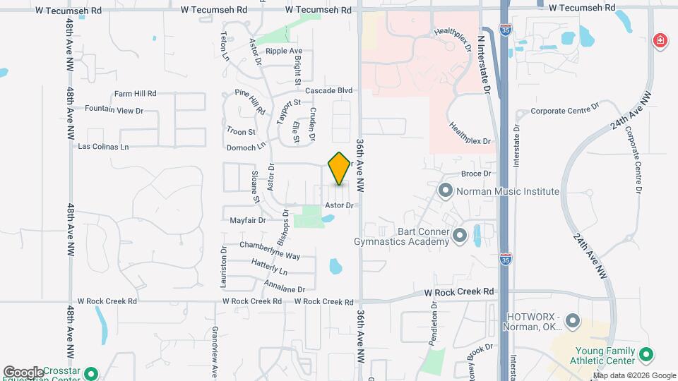 2817 Brompton Dr Map and Location Details