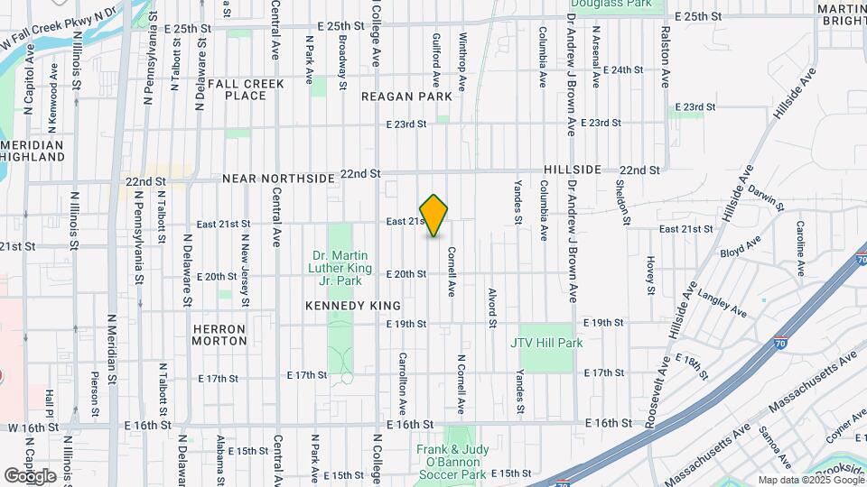 2037 Bellefontaine St Map and Location Details