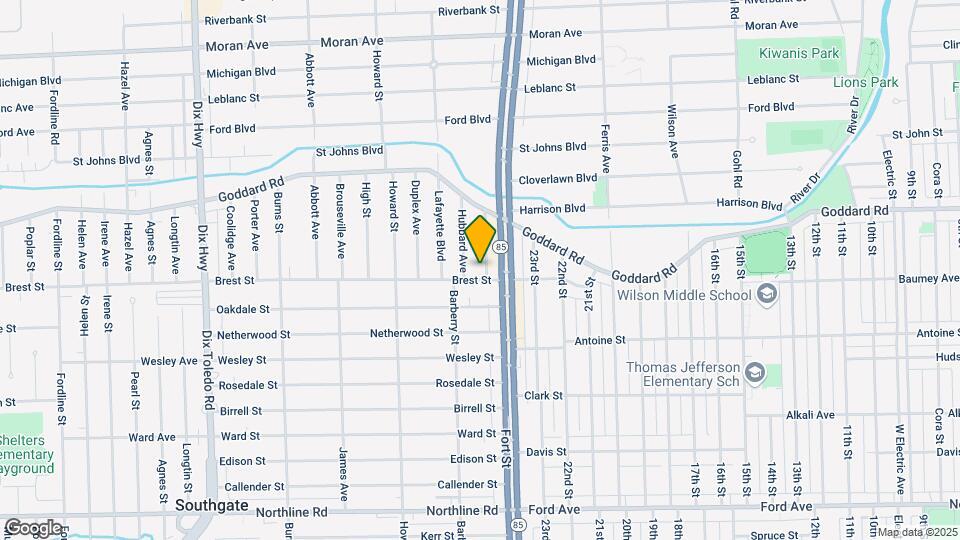 4234 Drouillard St Map and Location Details