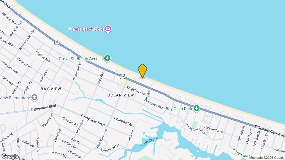 1944 E Ocean View Ave Map and Location Details