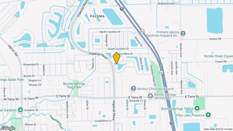 11580 Forest Mere Dr Map and Location Details