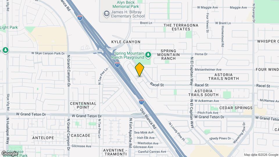 9185 Wild Briar Ln Mapa y Detalles de la Ubicación