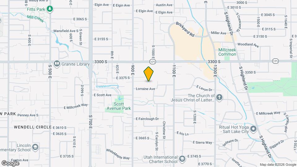 972 3385 S, Unit Apt B Mapa y Detalles de la Ubicación