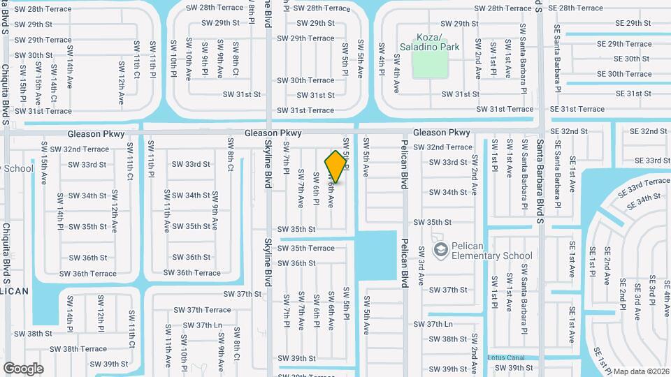 3325 SW 6th Ave Map and Location Details