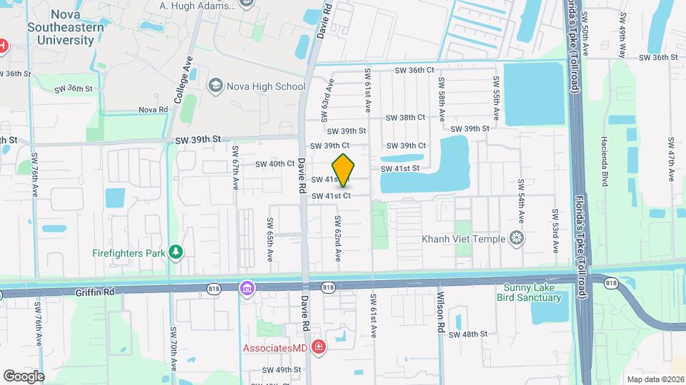 6183 SW 41st Ct Map and Location Details