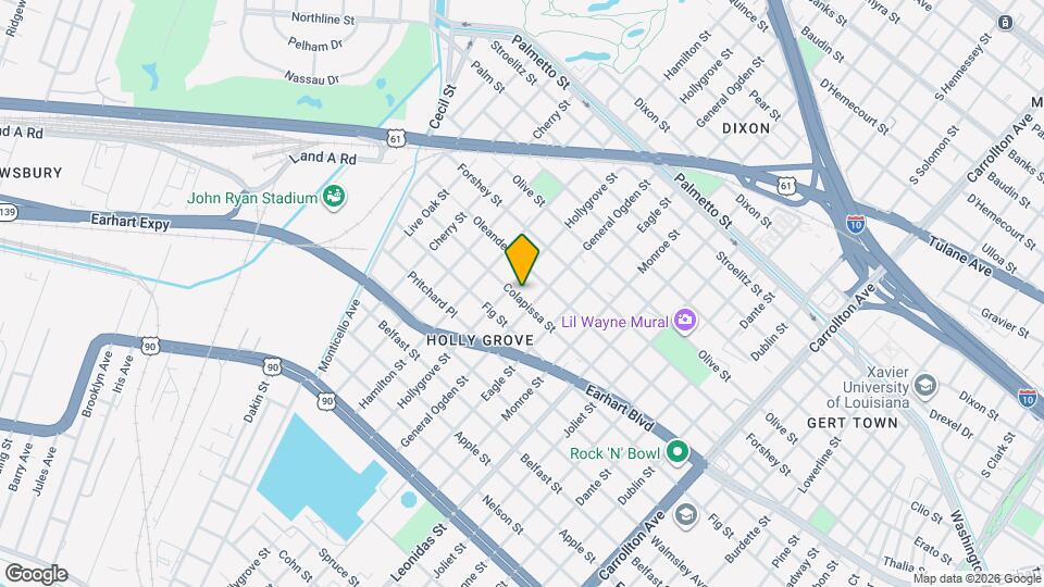 8925 Colapissa St Map and Location Details