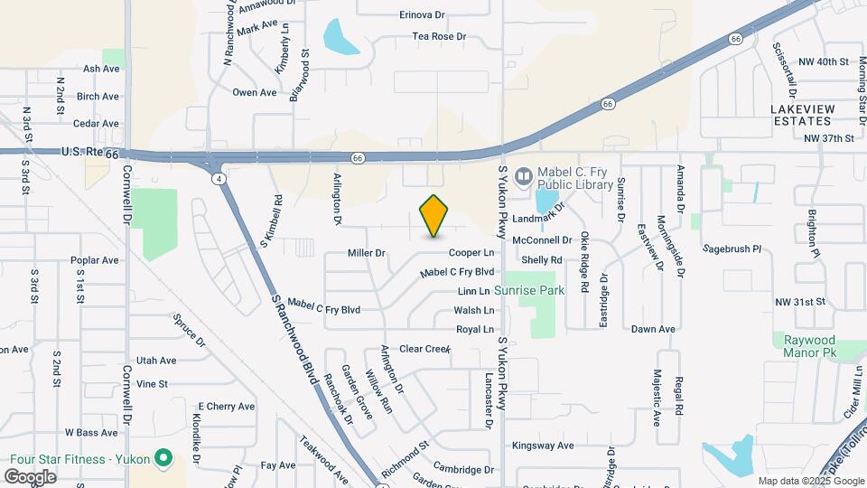 941 Cooper Ln Map and Location Details