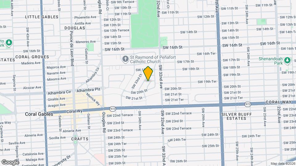 1940 SW 32nd Pl Map and Location Details