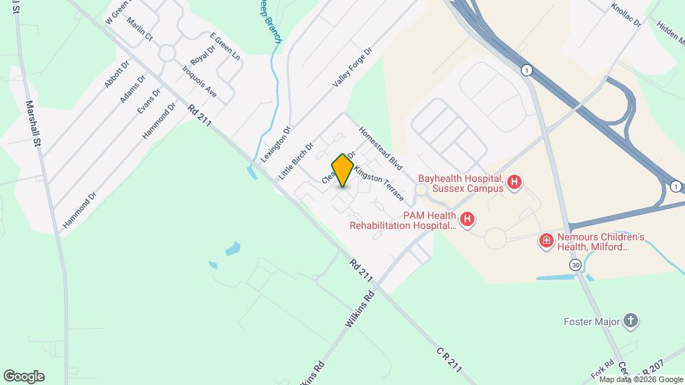 3203 E Brookmyer Dr Map and Location Details