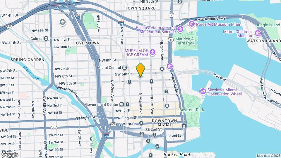 513 N Miami Ave Map and Location Details