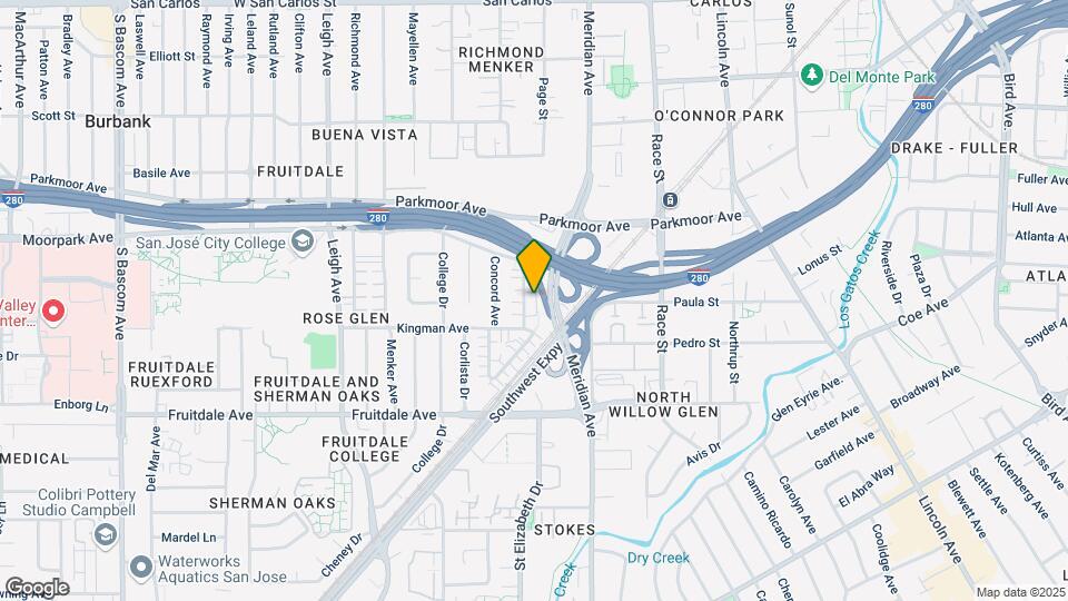 1524 Moorpark Ave Mapa y Detalles de la Ubicación