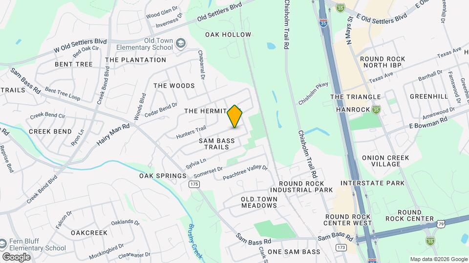 1411 Hollow Tree Blvd Map and Location Details