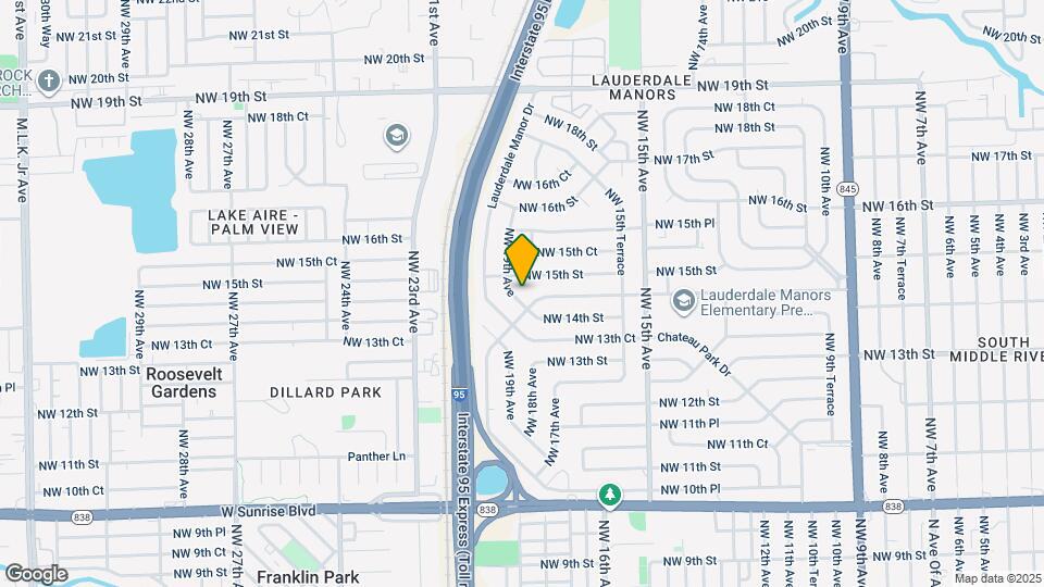 1412 NW 19th Ave Map and Location Details