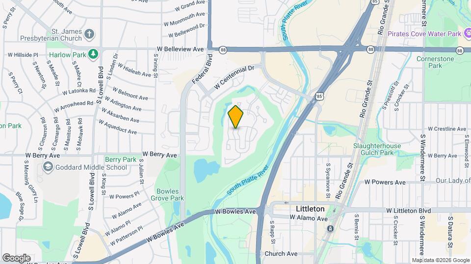 2767 W Riverwalk Cir Map and Location Details