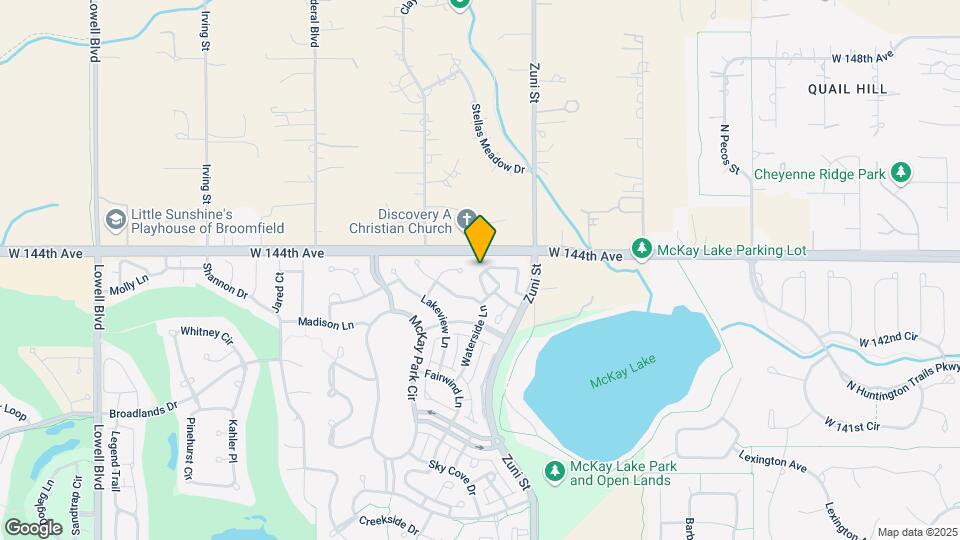 14300 Waterside Ln Map and Location Details