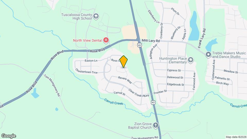 4928 Madison Cir Map and Location Details