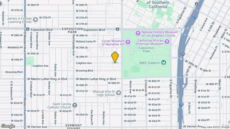 1034 Leighton Ave Map and Location Details