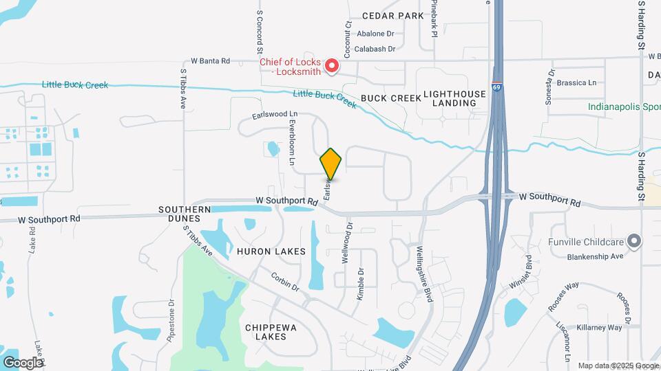 6909 Earlswood Dr Map and Location Details