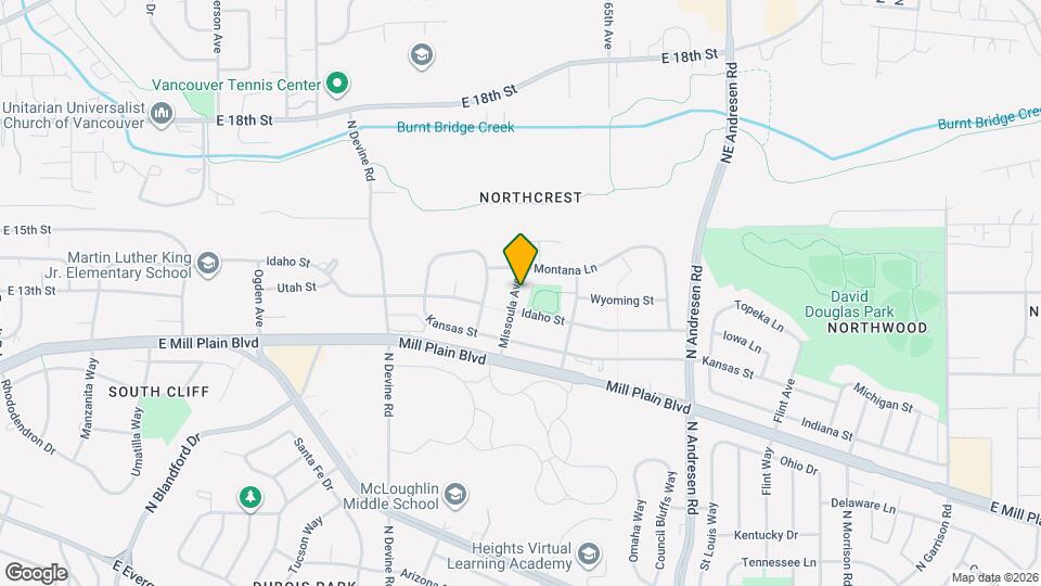 1113 Missoula Ave Map and Location Details