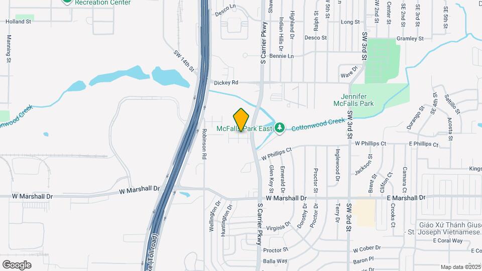 1402 S Carrier Pkwy Map and Location Details