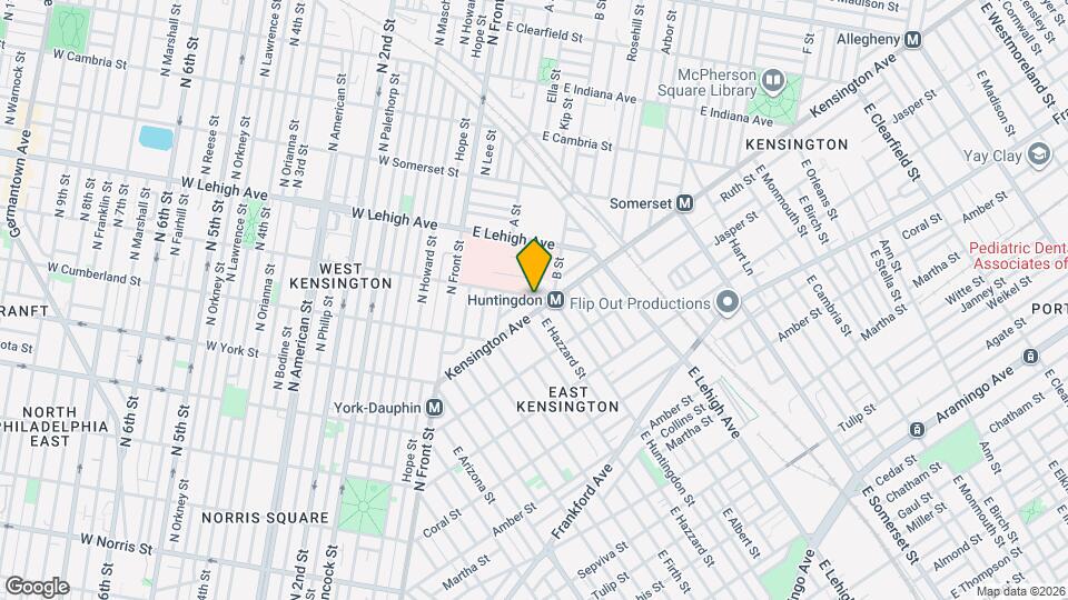 184 E Huntingdon St Map and Location Details