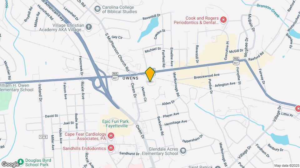 1009 Ancestry Dr Map and Location Details