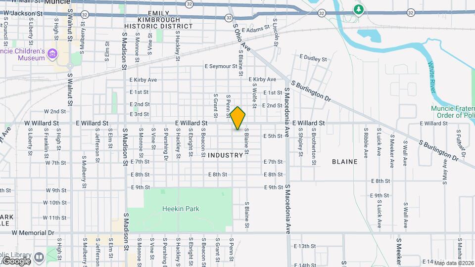 1310 E 5th St Map and Location Details