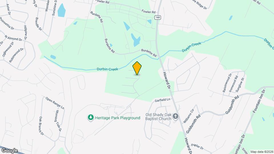 602 Goldburn Wy Mapa y Detalles de la Ubicación