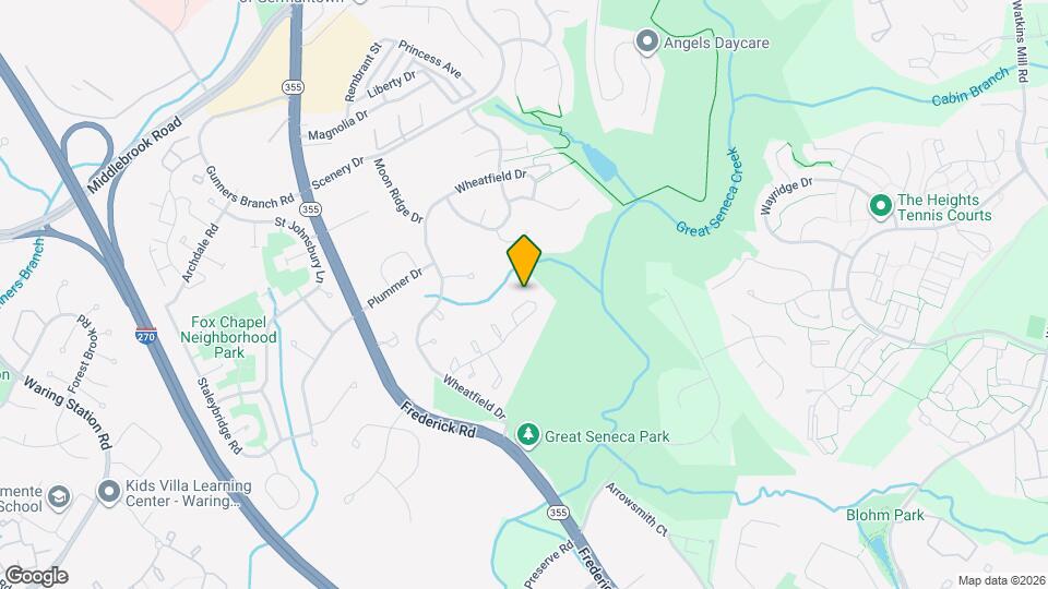 19264 Wheatfield Terrace Map and Location Details