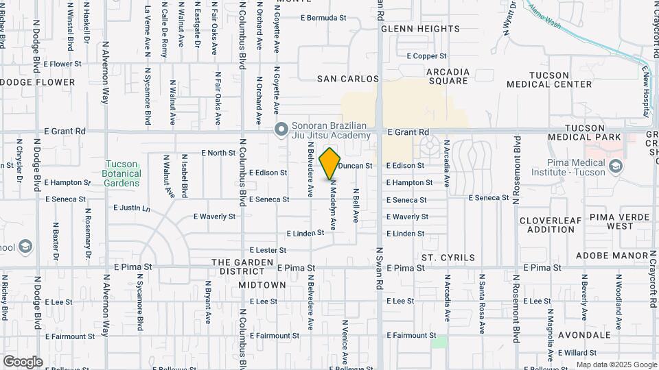 2123-2133 N Madelyn Cir Mapa y Detalles de la Ubicación