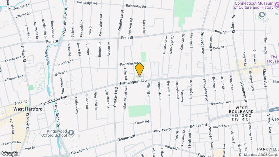 772 Farmington Ave Map and Location Details